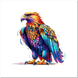 Colorful Eagle #1 Posters and Art